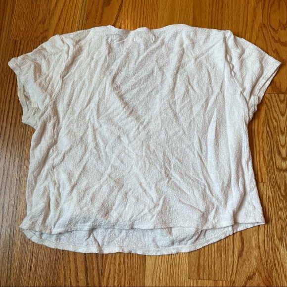 Madewell wrap tie top size large - Picture 3 of 7